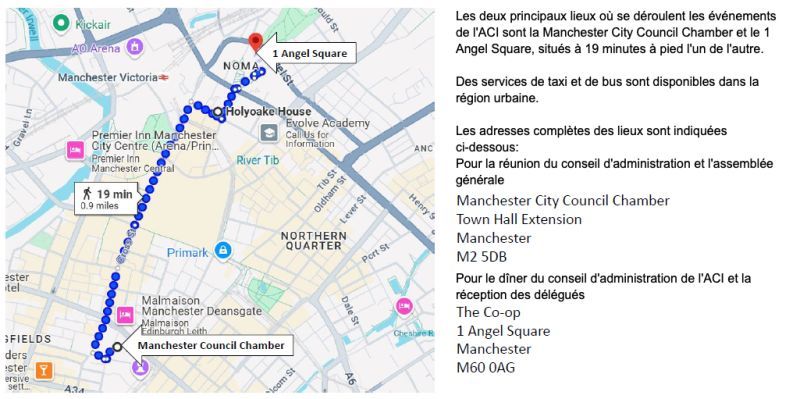 Carte de Manchester