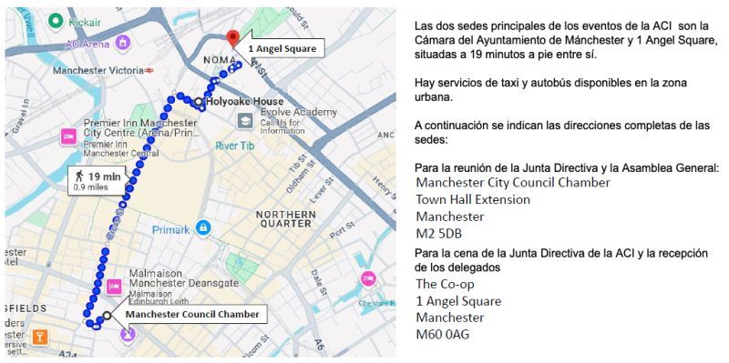 Mapa de Manchester