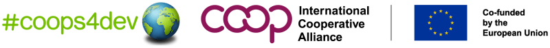 logos #coops4dev, ICA and European Commission