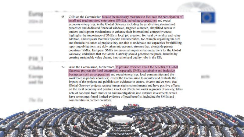 European Parliament resolution on the Global Gateway