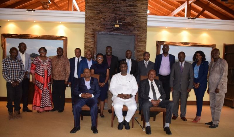 ICA-Africa Board Members Bided Farewell to Japheth Magomere